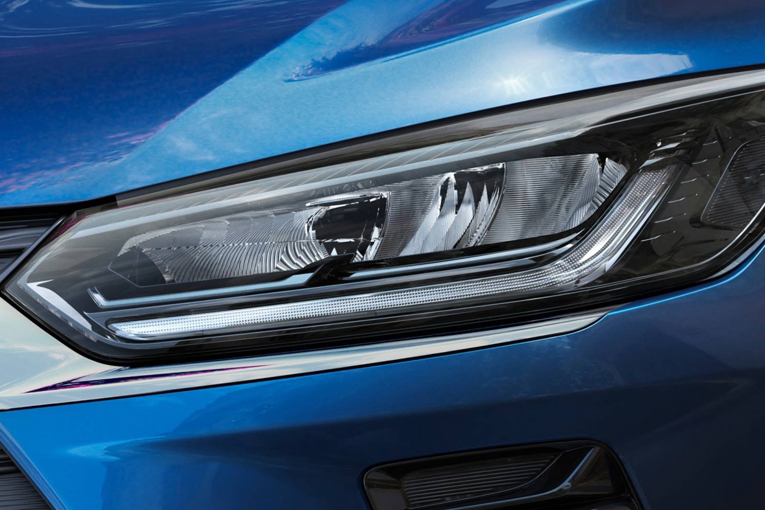 Farol frontal projeta LED Chevrolet Onix