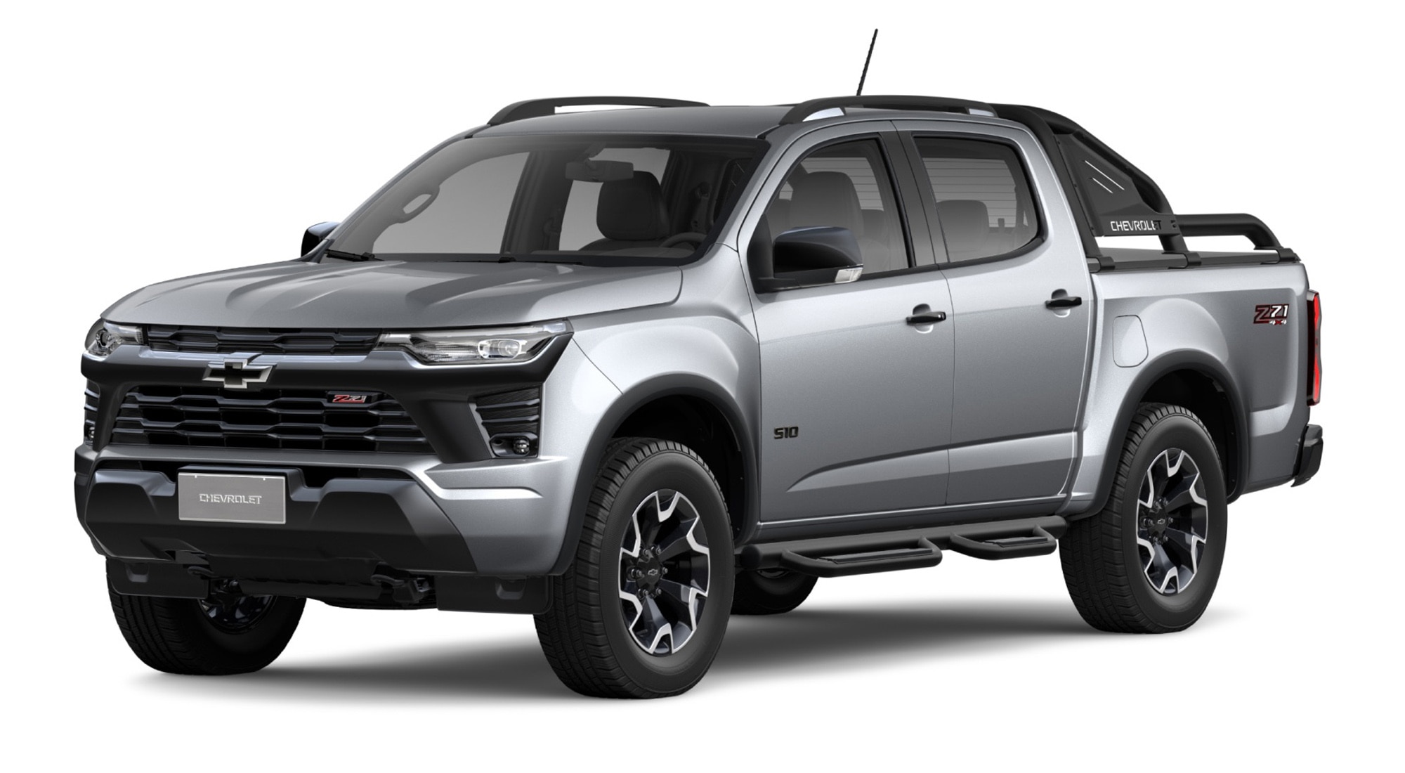 Chevrolet S10 Z71 cor prata shark